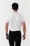 Áo Polo Slimfit Hidden Dualine The White