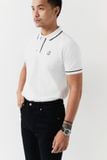 Áo Polo Slimfit Hidden Dualine The White