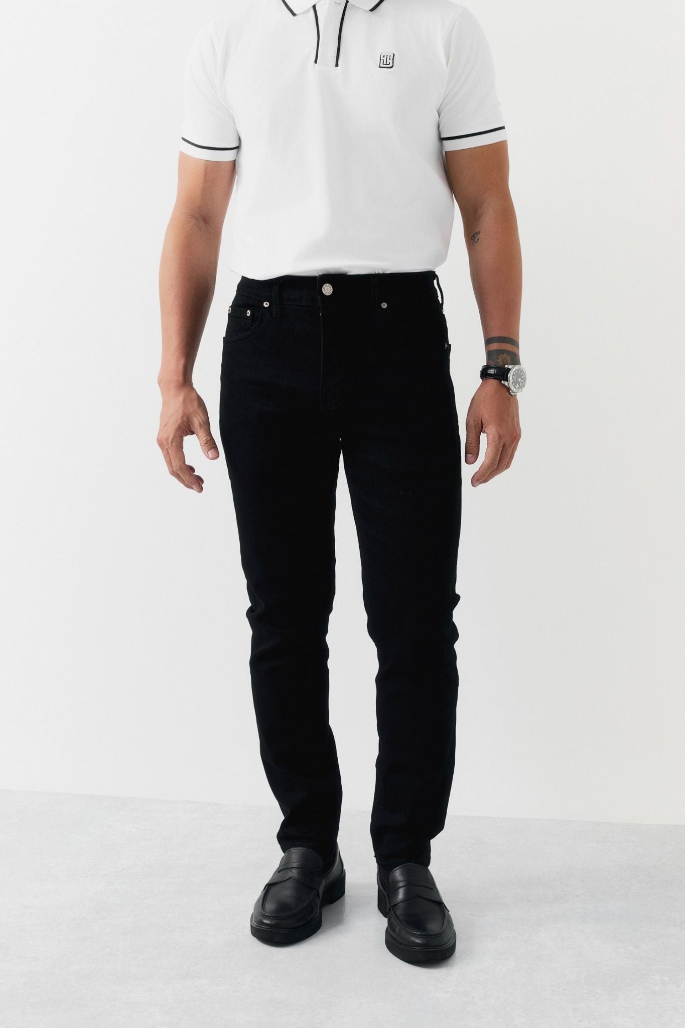 Quần Jean Rayon Slim The Black