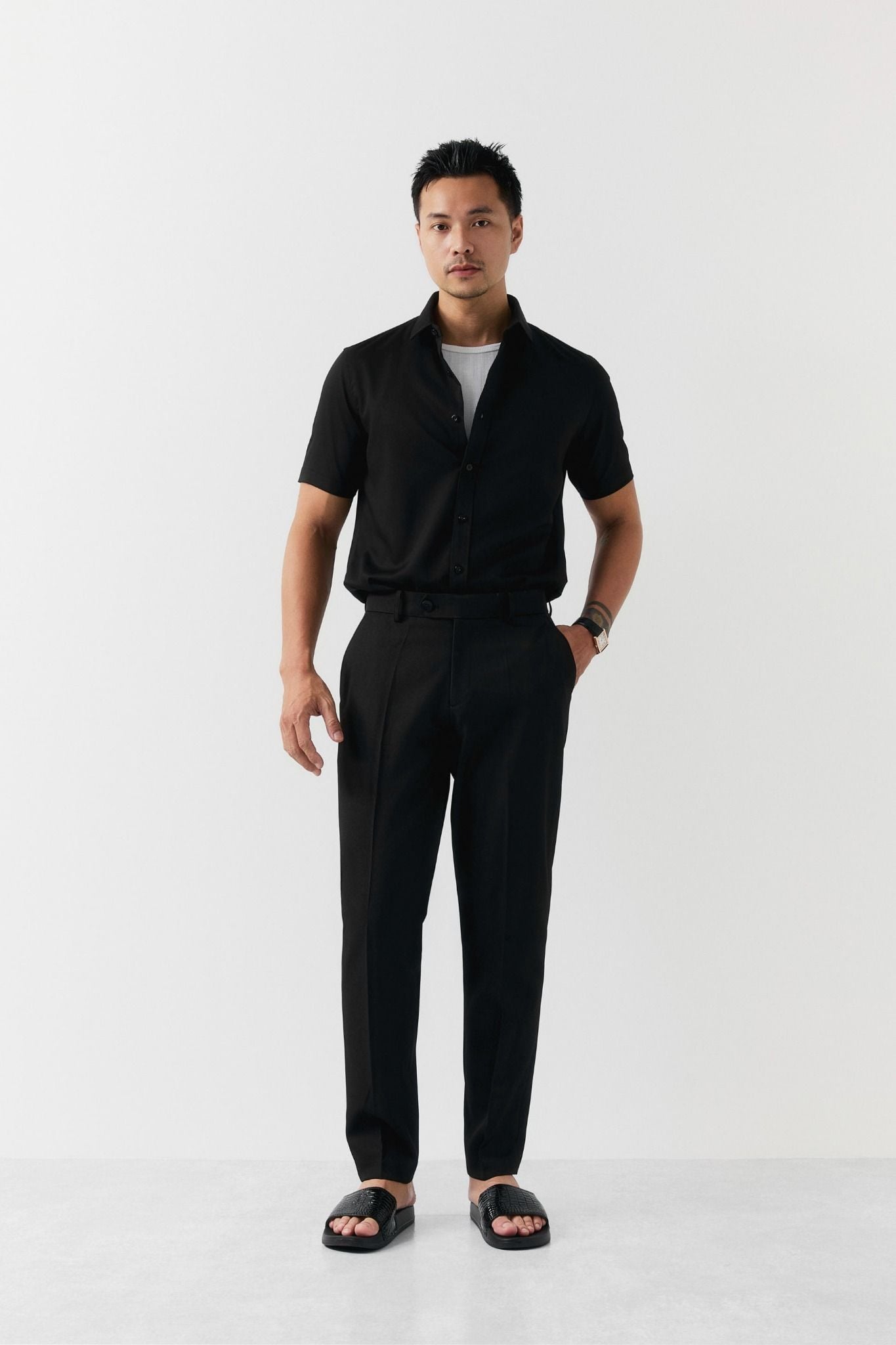 Áo Sơ Mi Short Sleeves August GS