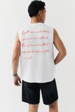 Áo Tanktop Boxy Wordings