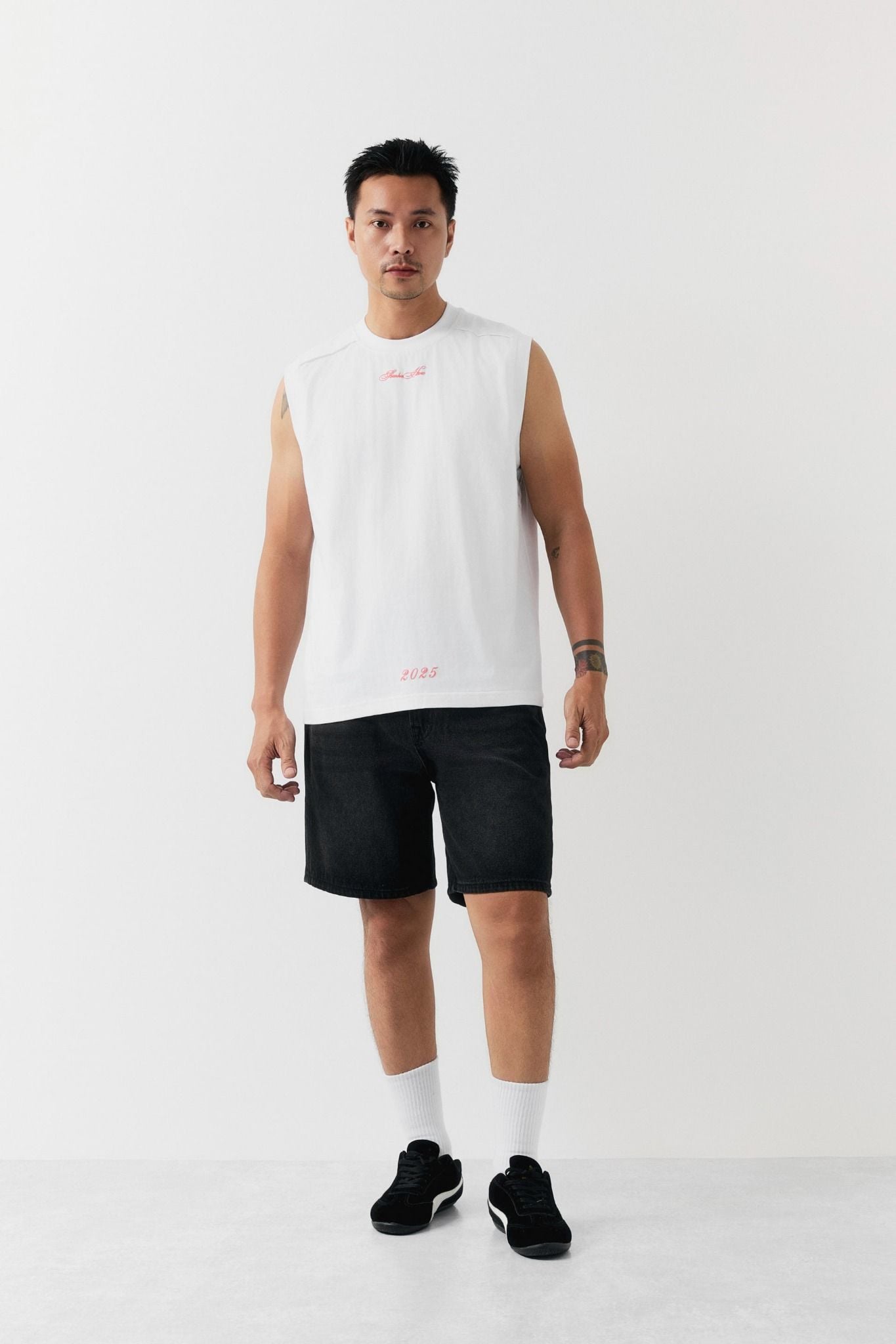  Áo Tanktop Boxy Wordings 