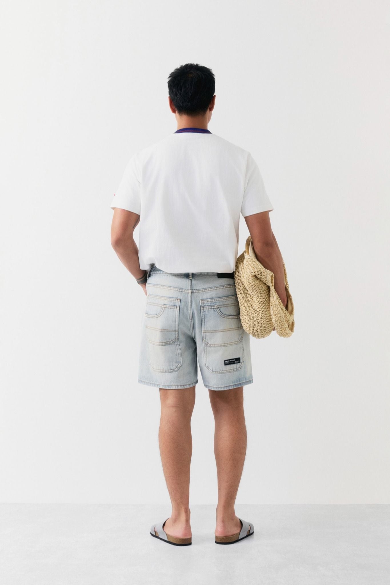 Quần Short Straight Back Pocket