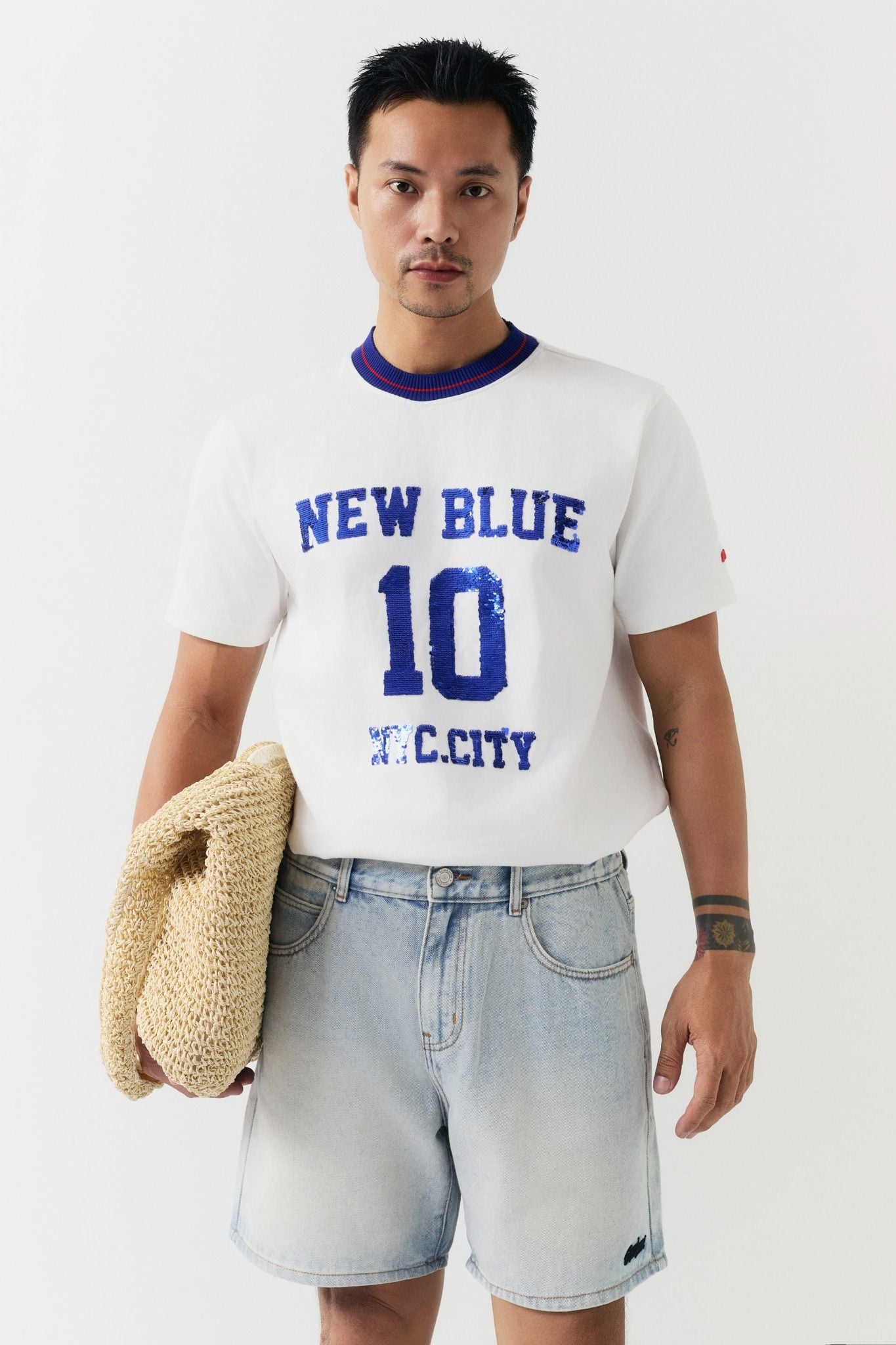  Áo Thun Regular New Blue NYC 360GSM 