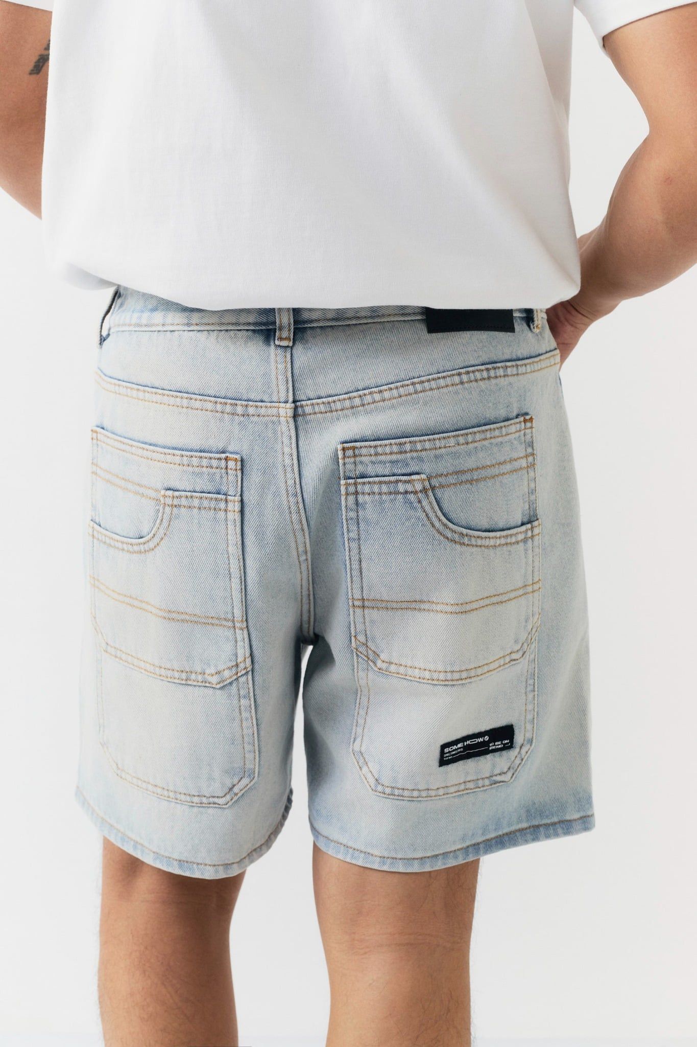 Quần Short Straight Back Pocket