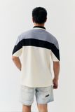 Áo Polo Oversize Cream Collab