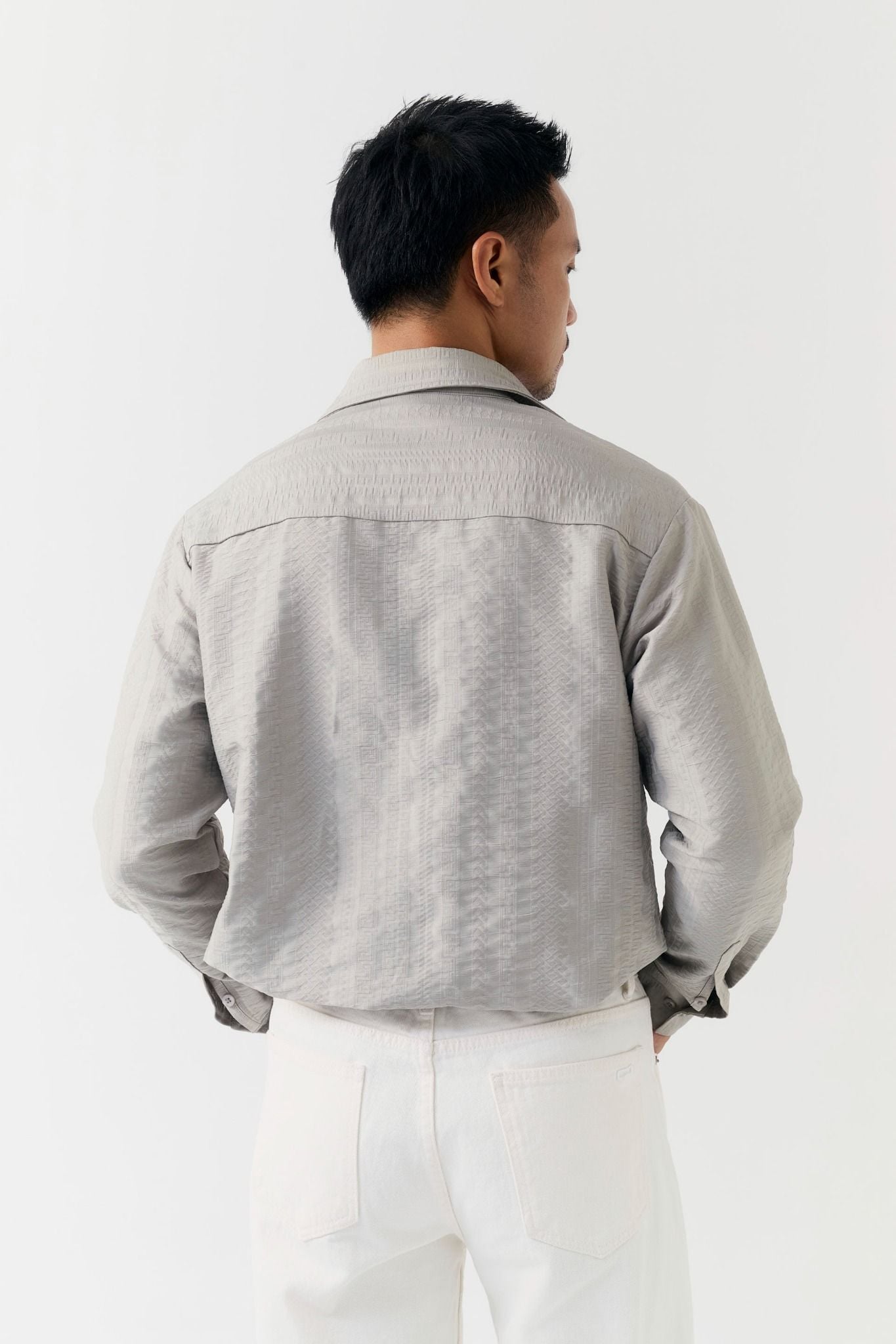 Áo Sơ Mi Relaxed The Grey