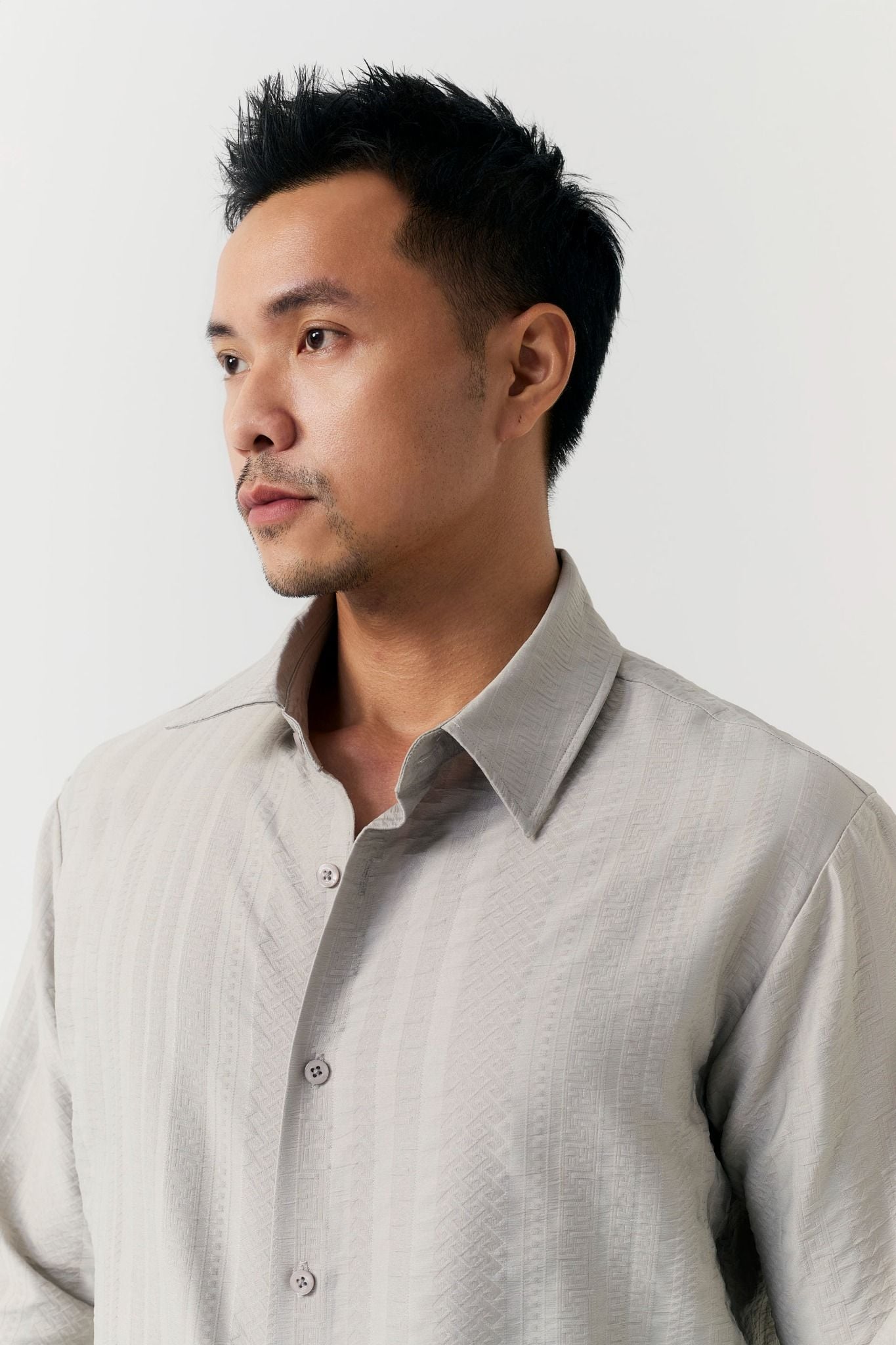 Áo Sơ Mi Relaxed The Grey