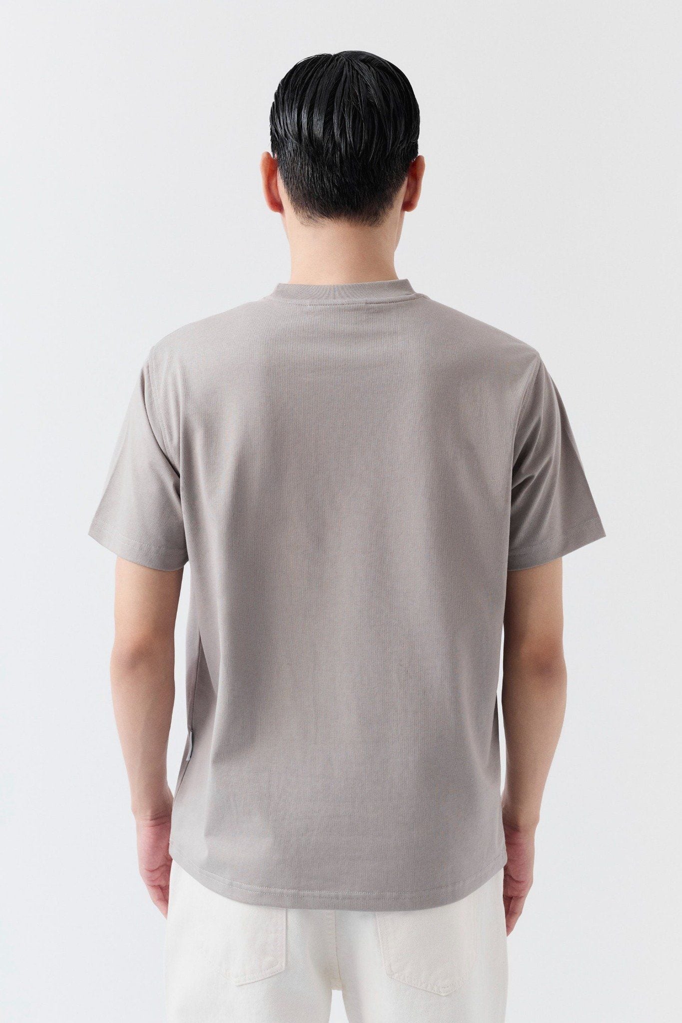 Áo Thun Regular Cool Fab White Poodle