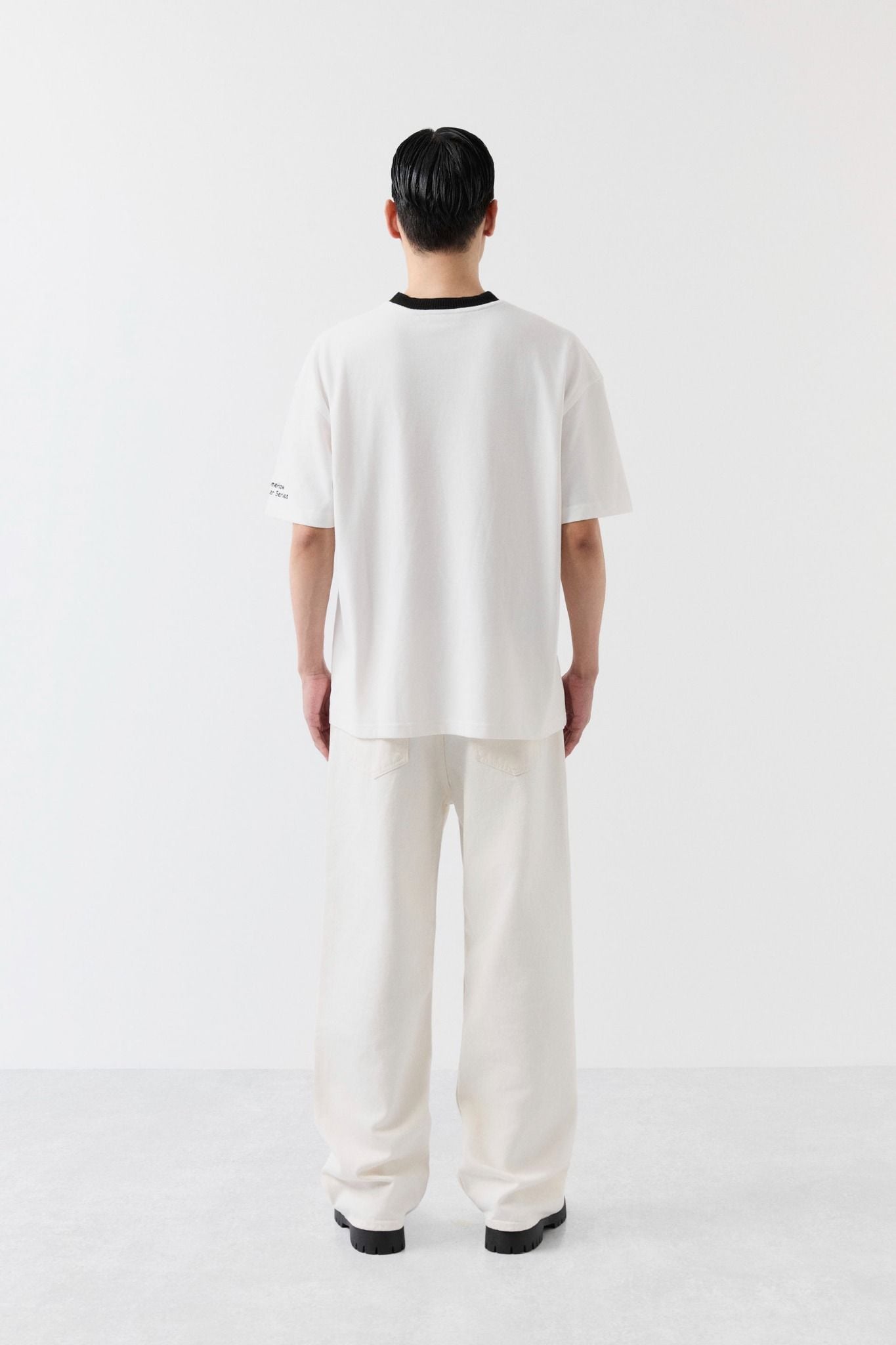 Quần Kaki Straight Basic Xếp Ly Vintage