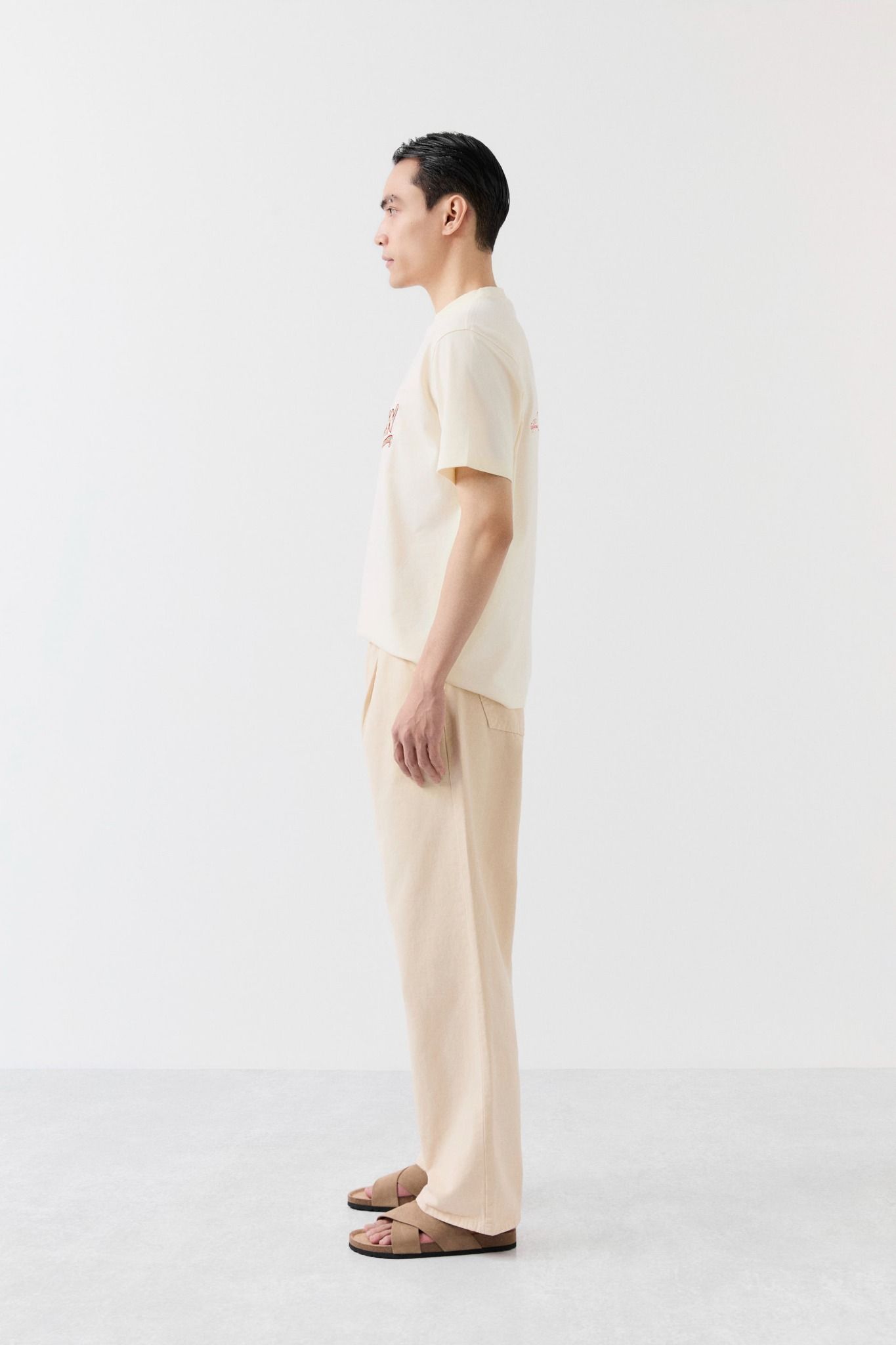 Áo Thun Regular Cool Fab Chain Stitch