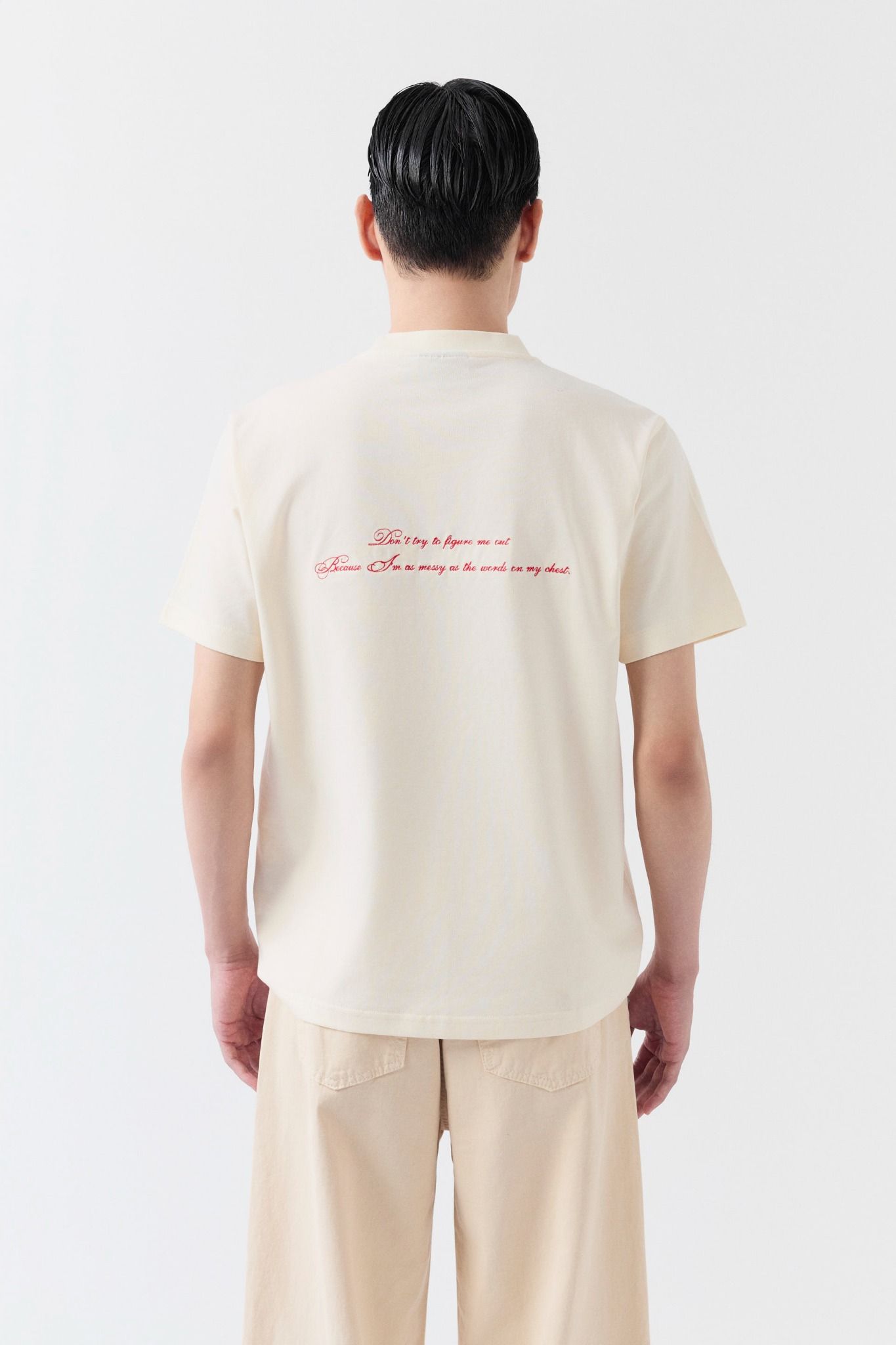 Áo Thun Regular Cool Fab Chain Stitch