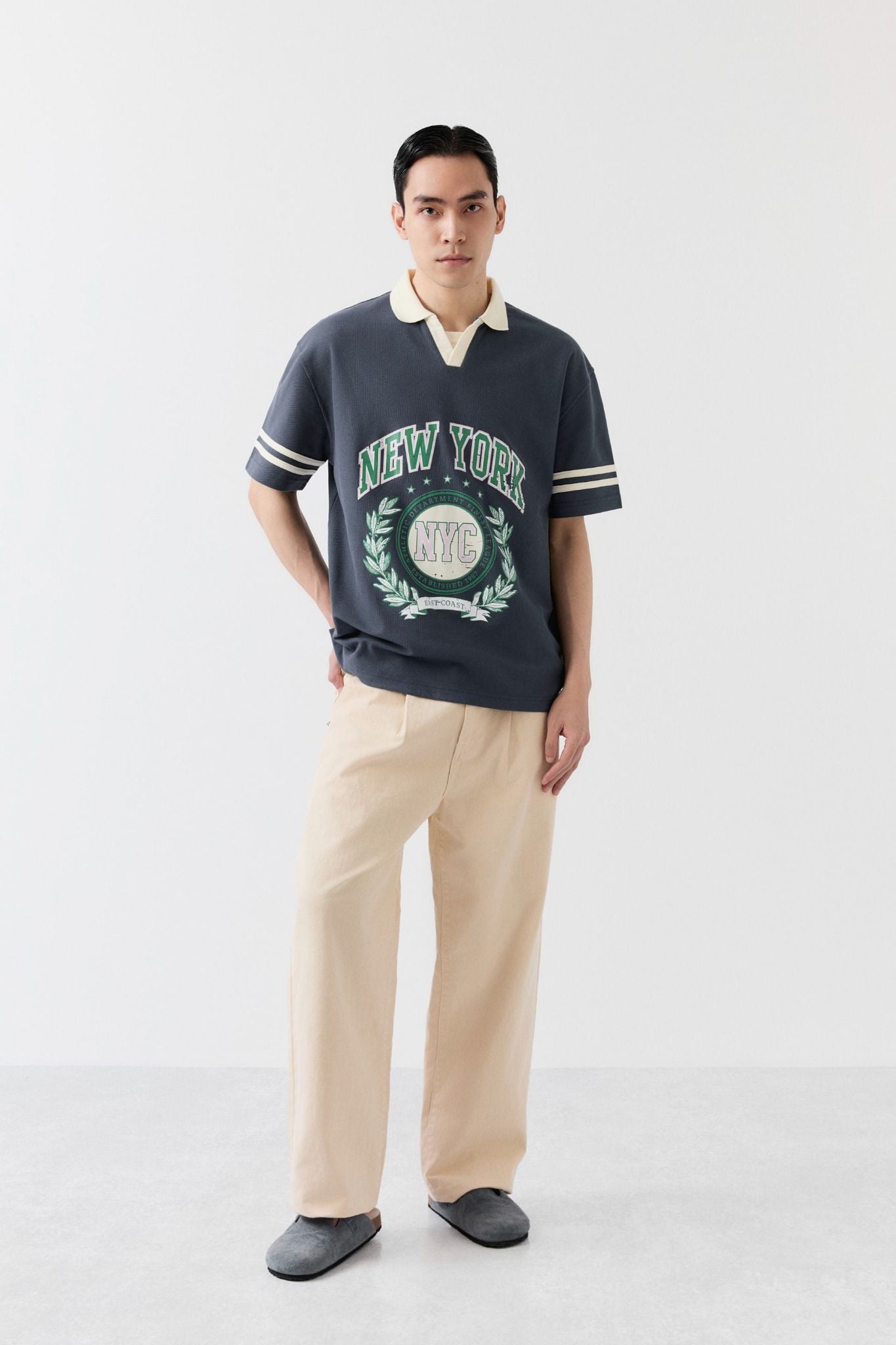 Áo Polo Oversize New York