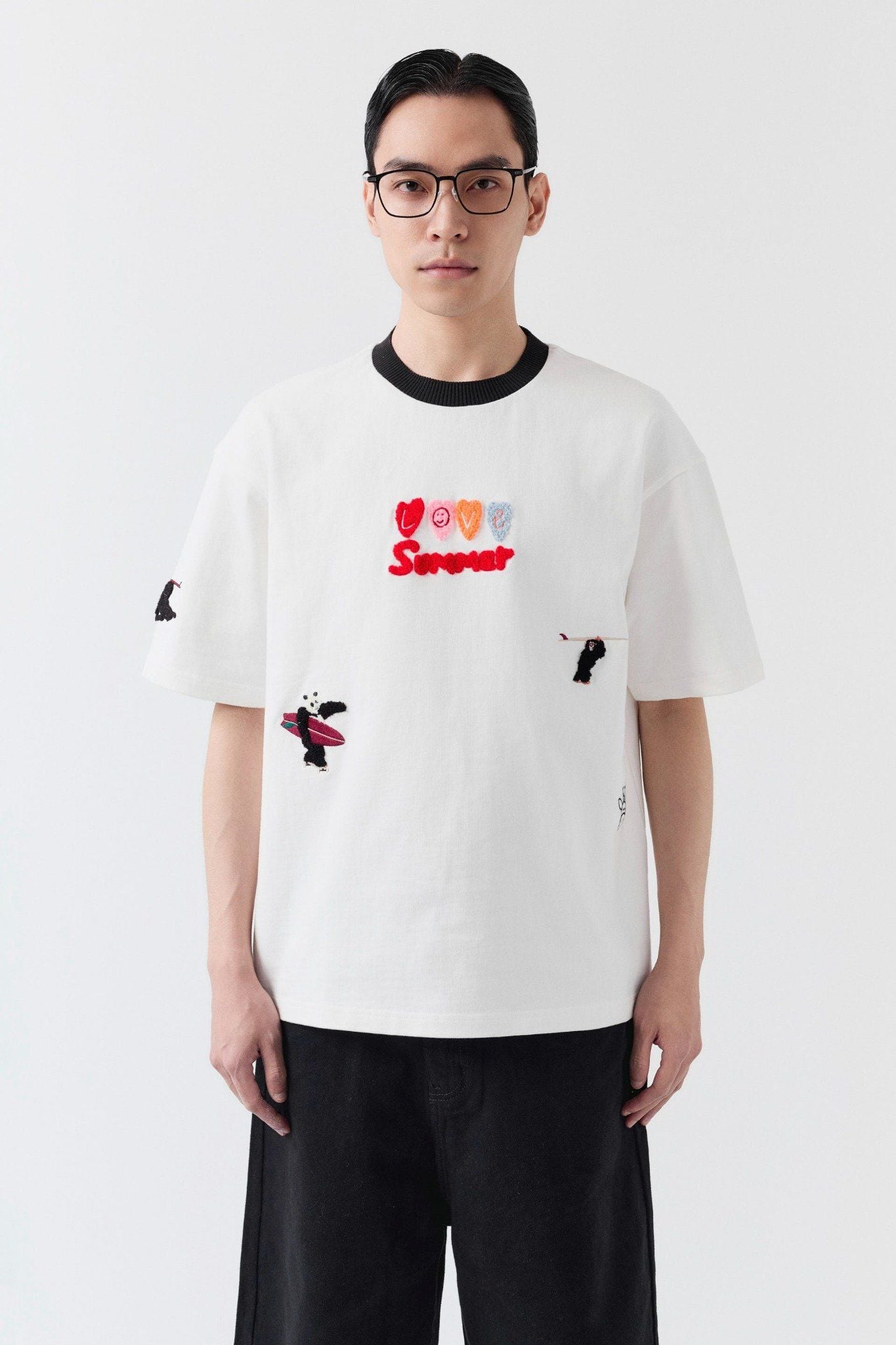 Áo Thun Summer Vibe White 360GSM