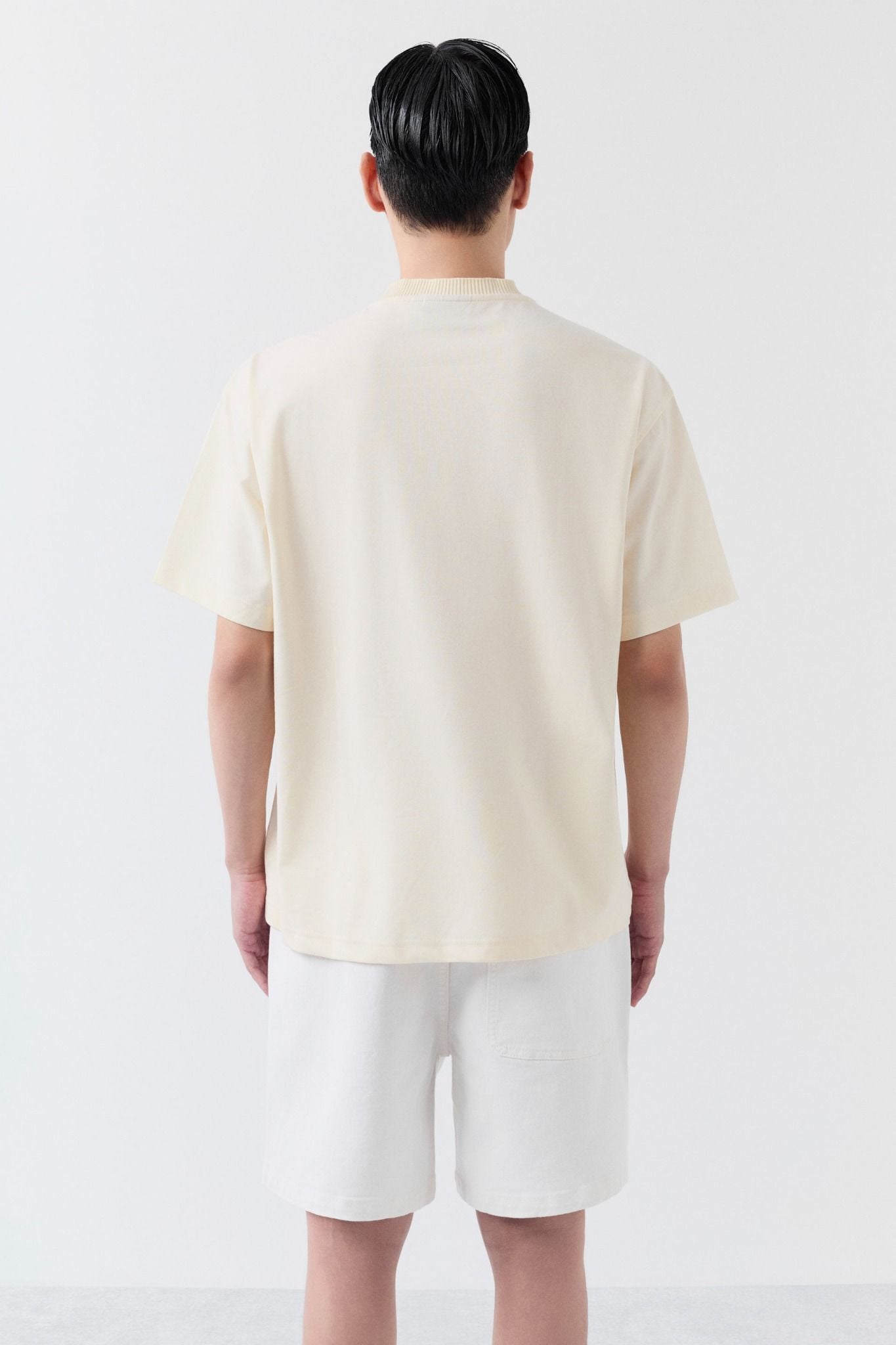 Áo Thun Boxy Cool Fab Thêu Xù Beach