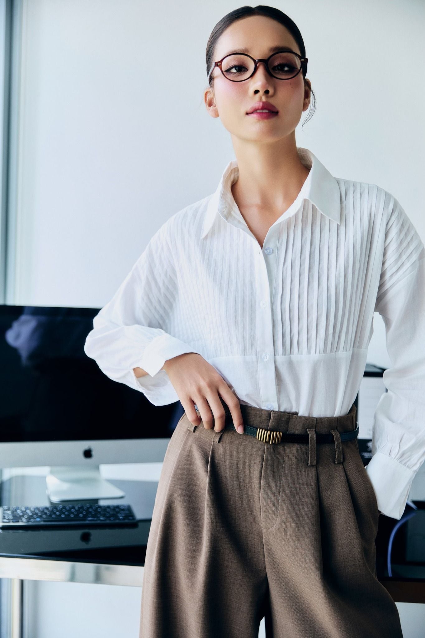 Áo Sơ Mi Loose Long Sleeves