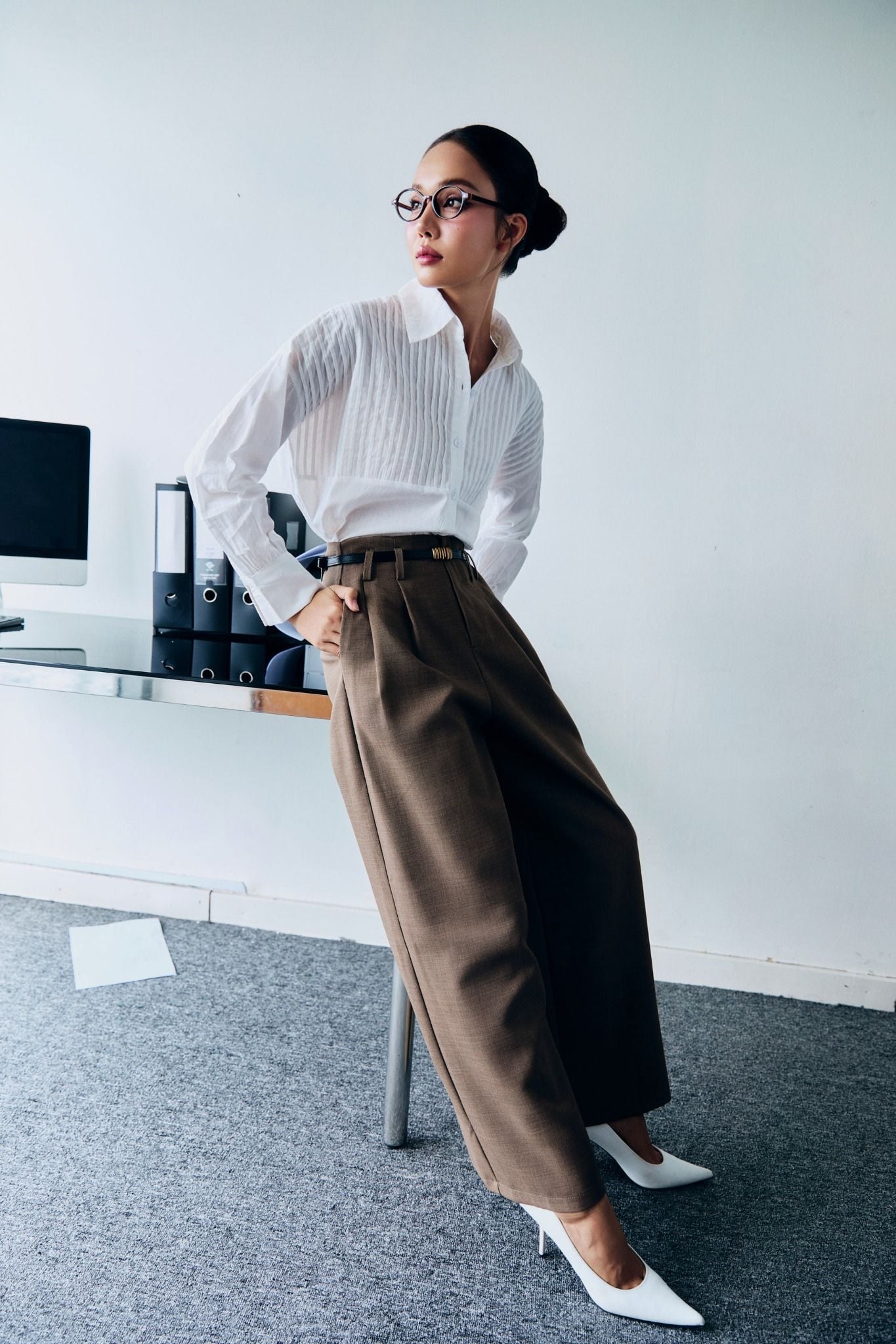 Áo Sơ Mi Loose Long Sleeves