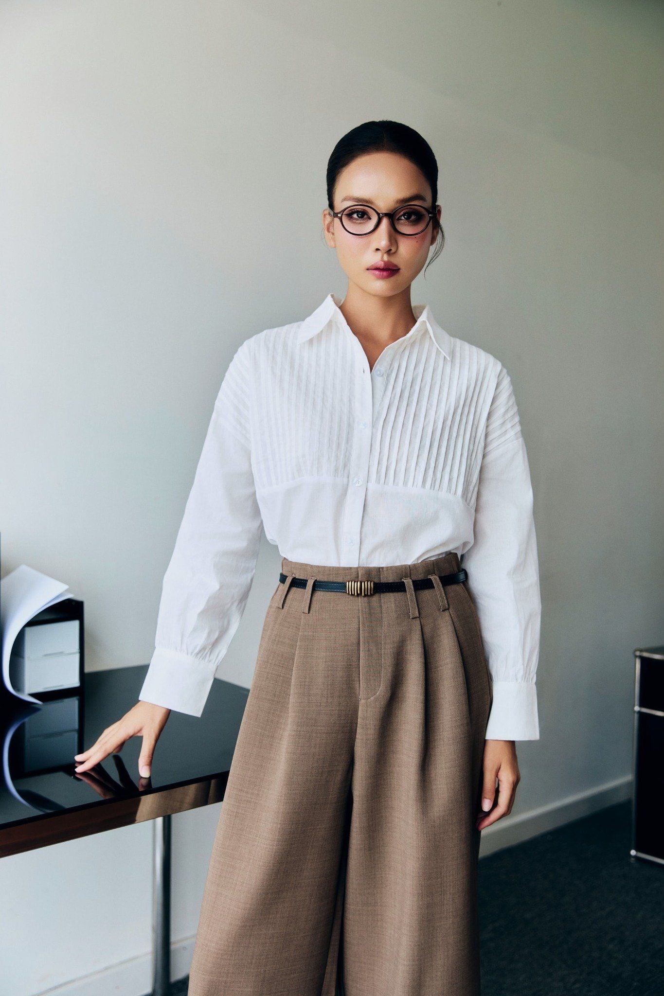 Áo Sơ Mi Loose Long Sleeves