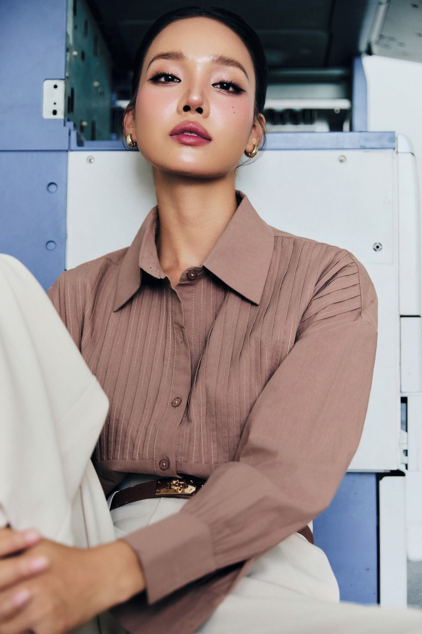 Áo Sơ Mi Loose Long Sleeves