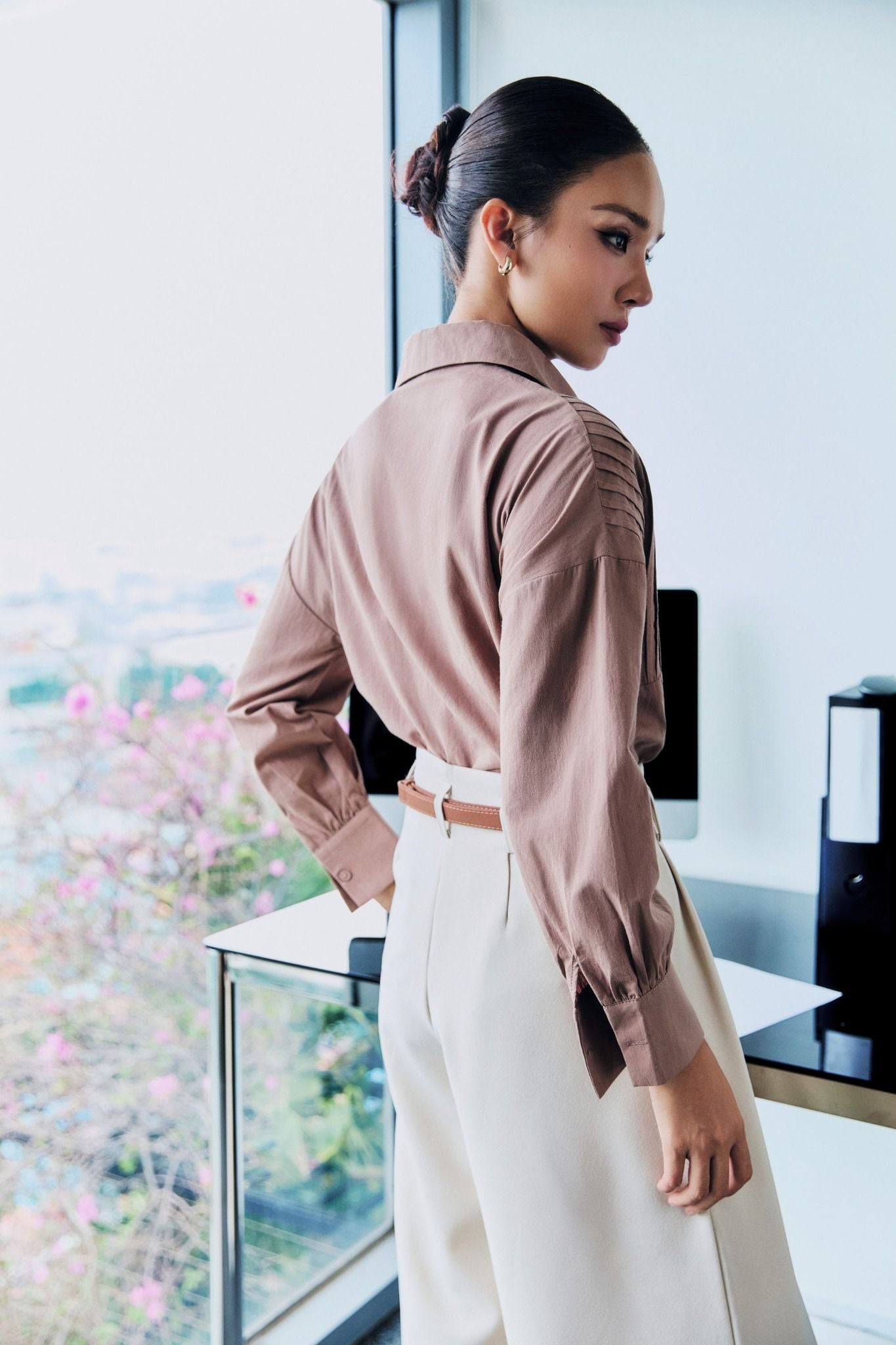 Áo Sơ Mi Loose Long Sleeves