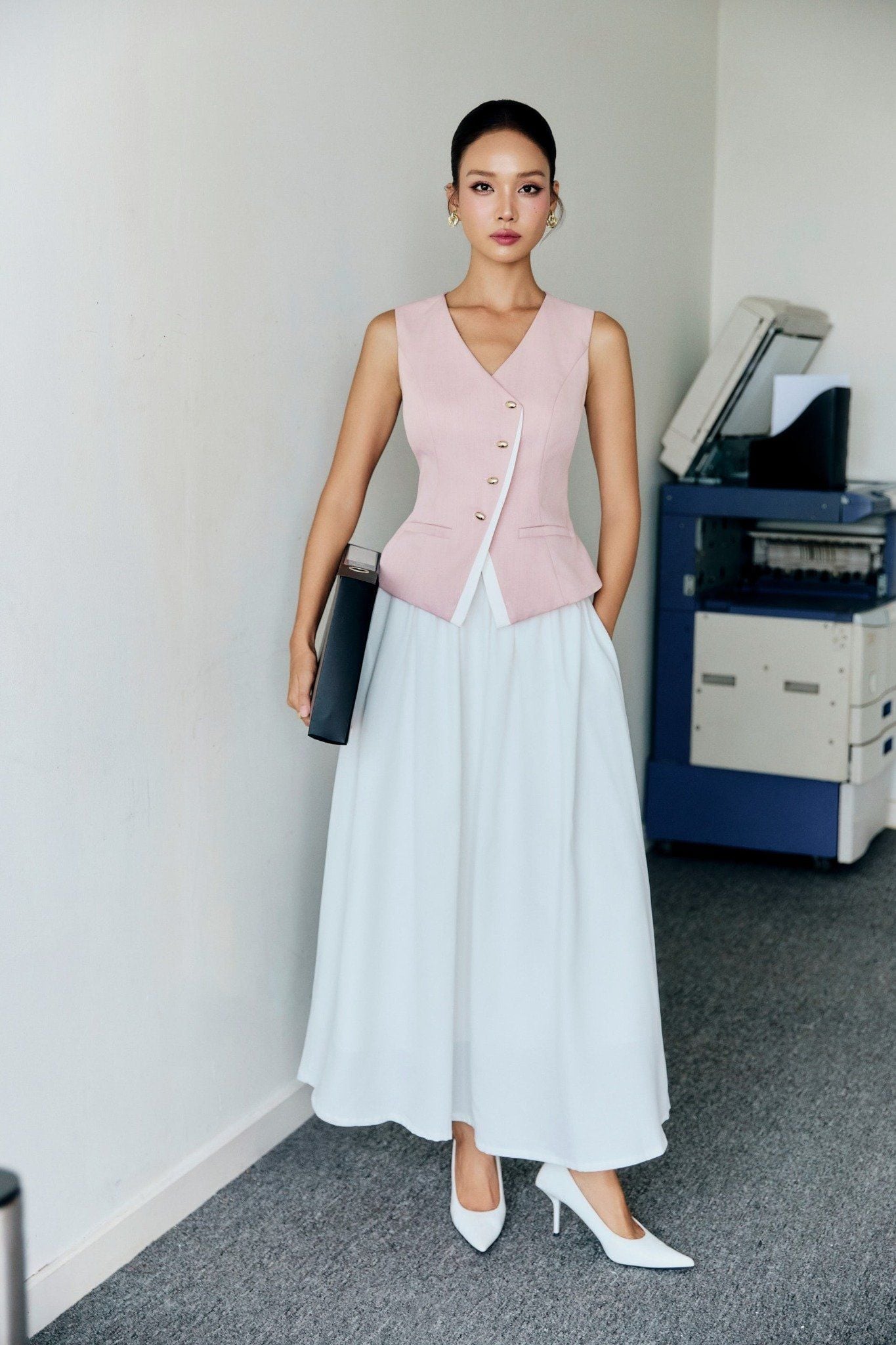 Áo Chic Asymmetrical