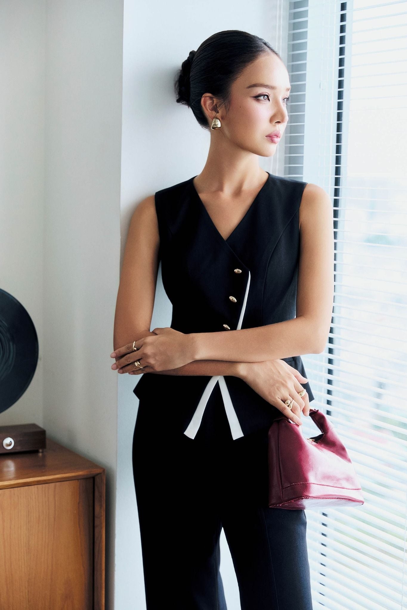 Áo Chic Asymmetrical