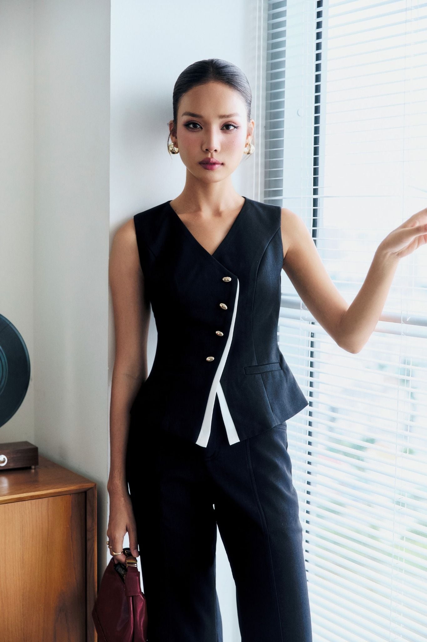 Áo Chic Asymmetrical