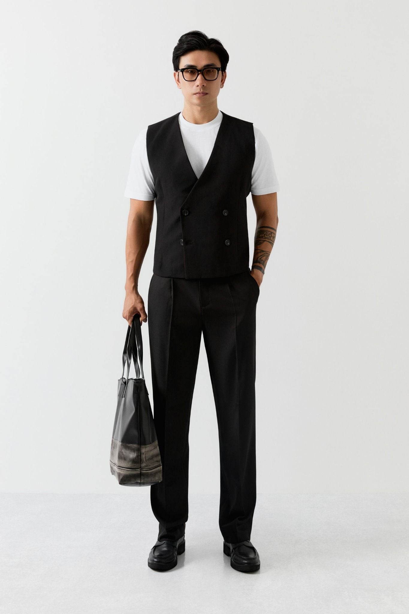  Áo Khoác Gile Relaxed Basic Élan Tailor 