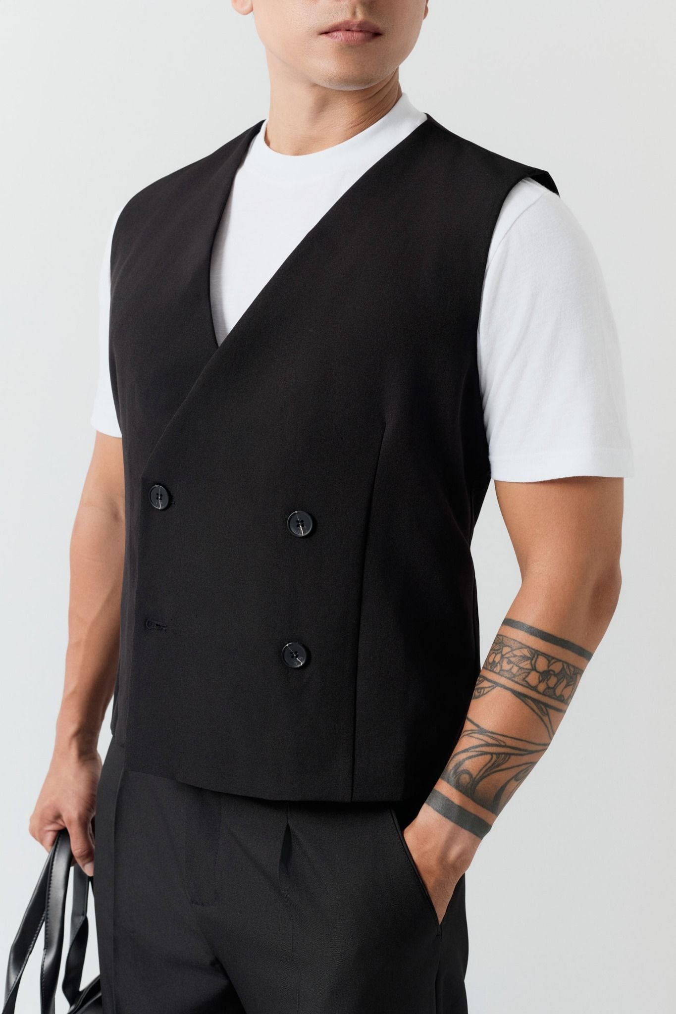 Áo Khoác Gile Relaxed Basic Élan Tailor