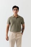 Áo Polo Regular Trụ Zipper Cotton Blend