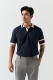 Áo Polo Regular Deep Blue Side