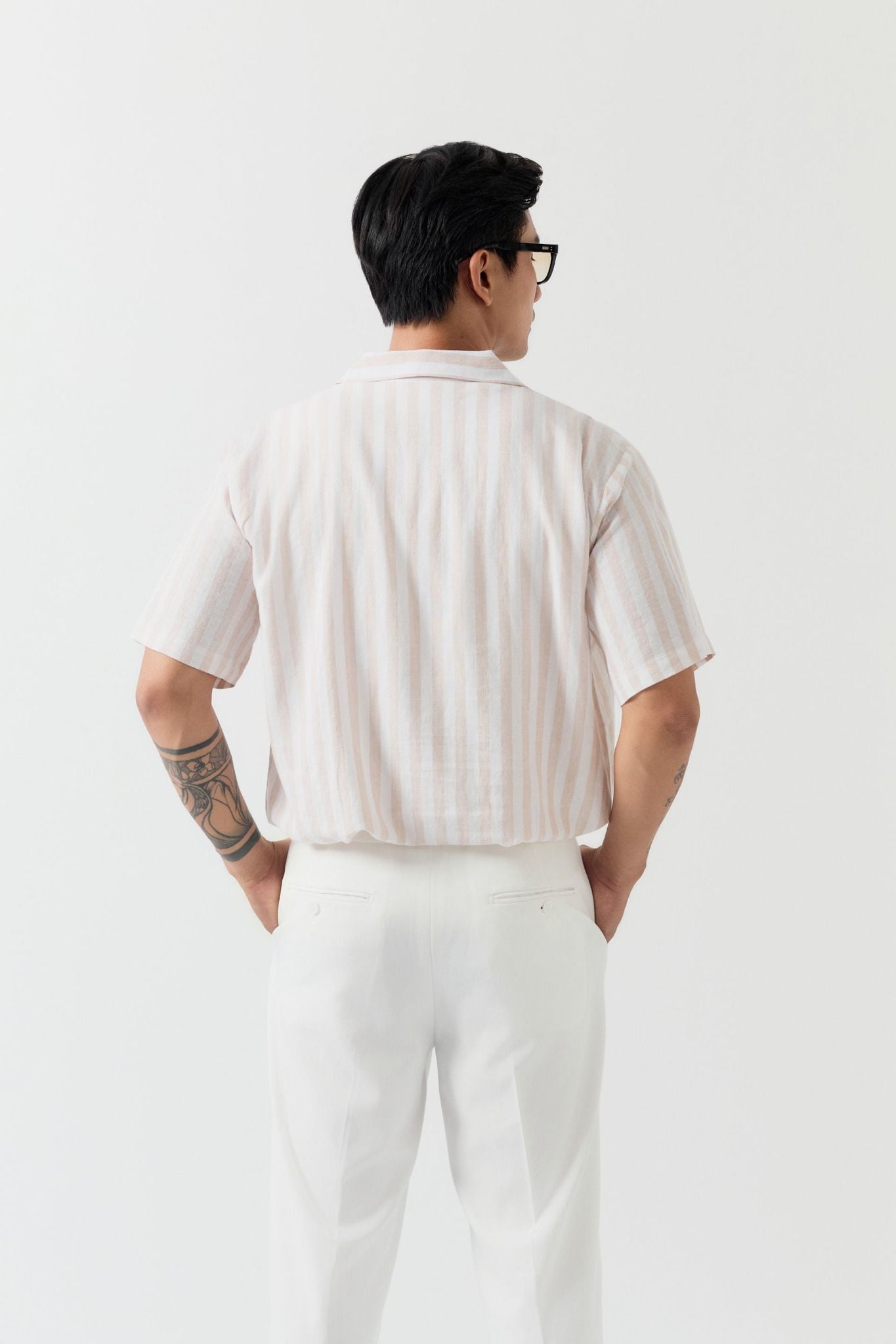 Áo Sơ Mi Relaxed Cuban Linen Brown