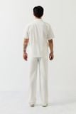 Set Wrap Shirt Long Pant Linen Relaxed