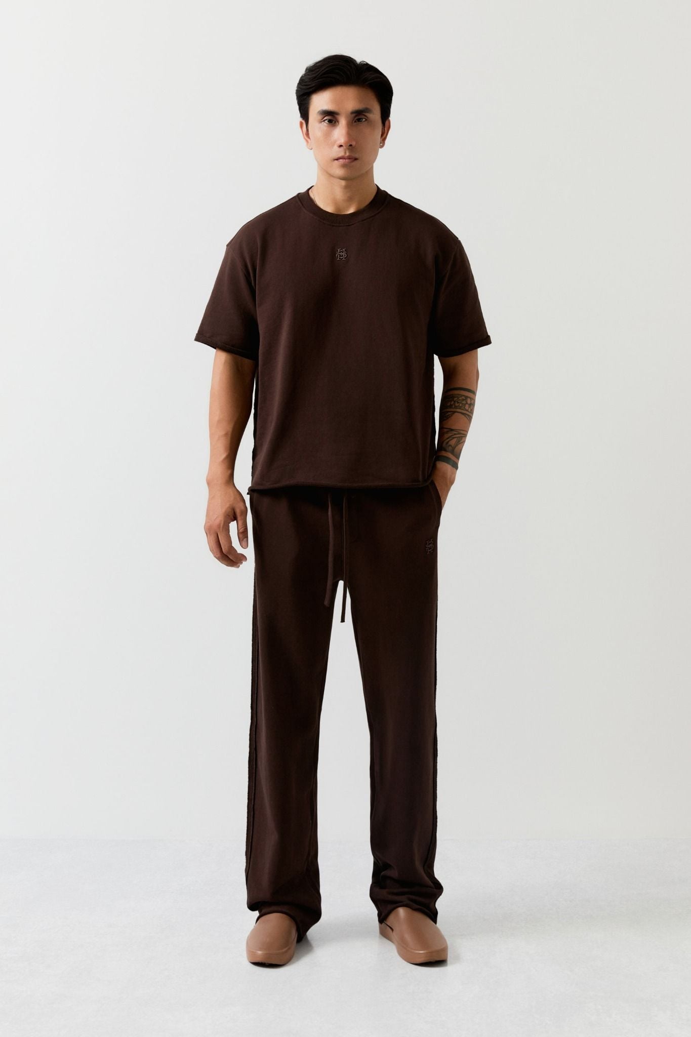 Quần Dài Relaxed Tici Logo 3D