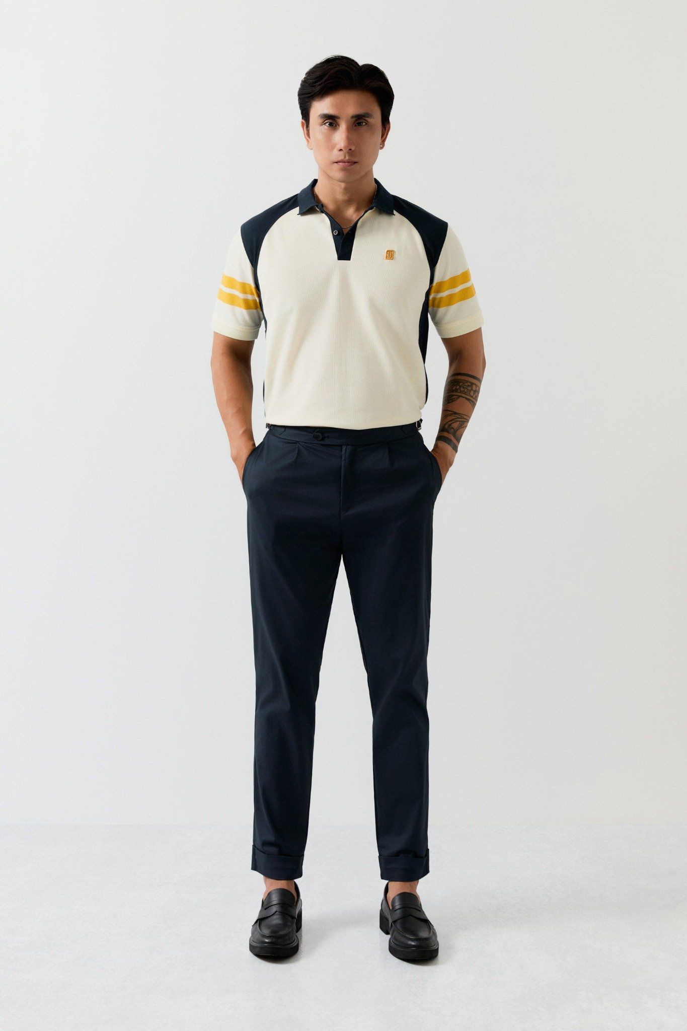 Áo Polo Regular Dual Tone Performance