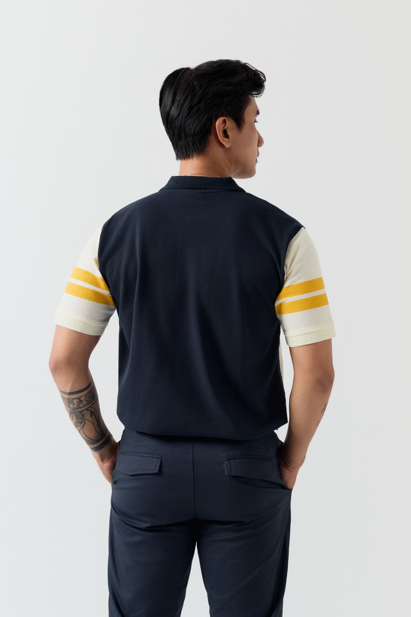 Áo Polo Regular Dual Tone Performance