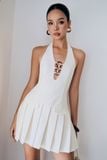 Đầm Ngắn Chest Cutout Halter
