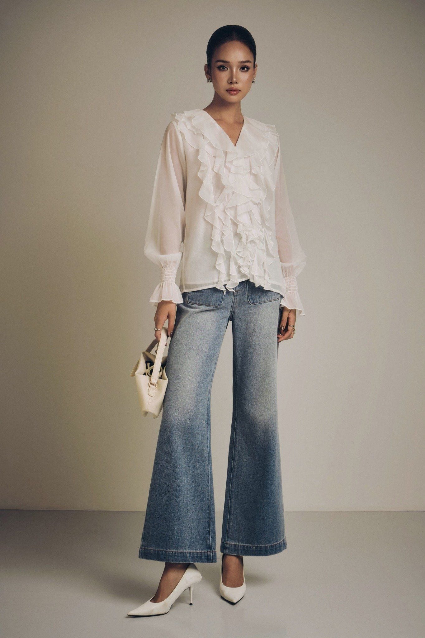 Quần Jean Casual Fontpock Straight