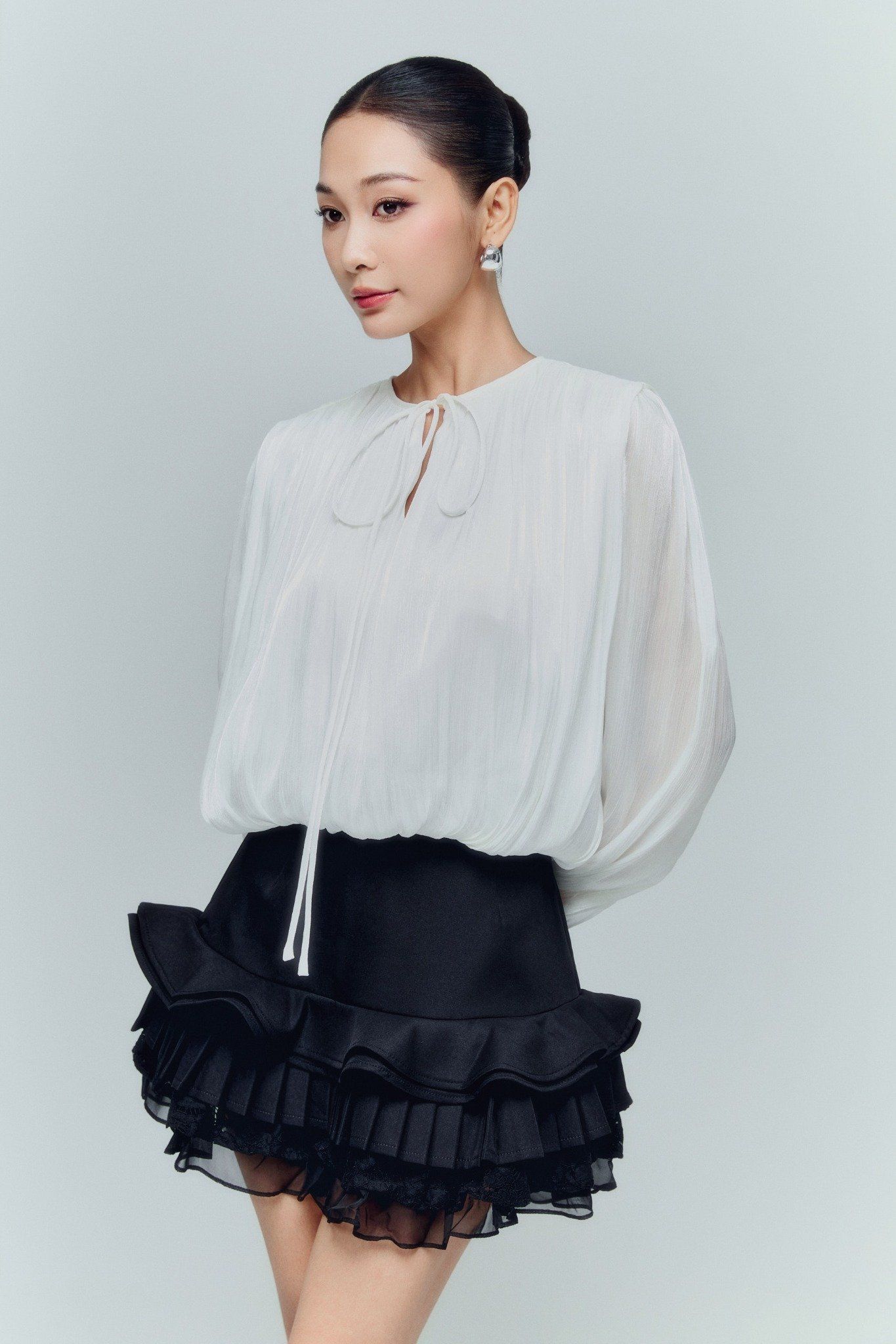 Chân Váy Ngắn Frilly Layers