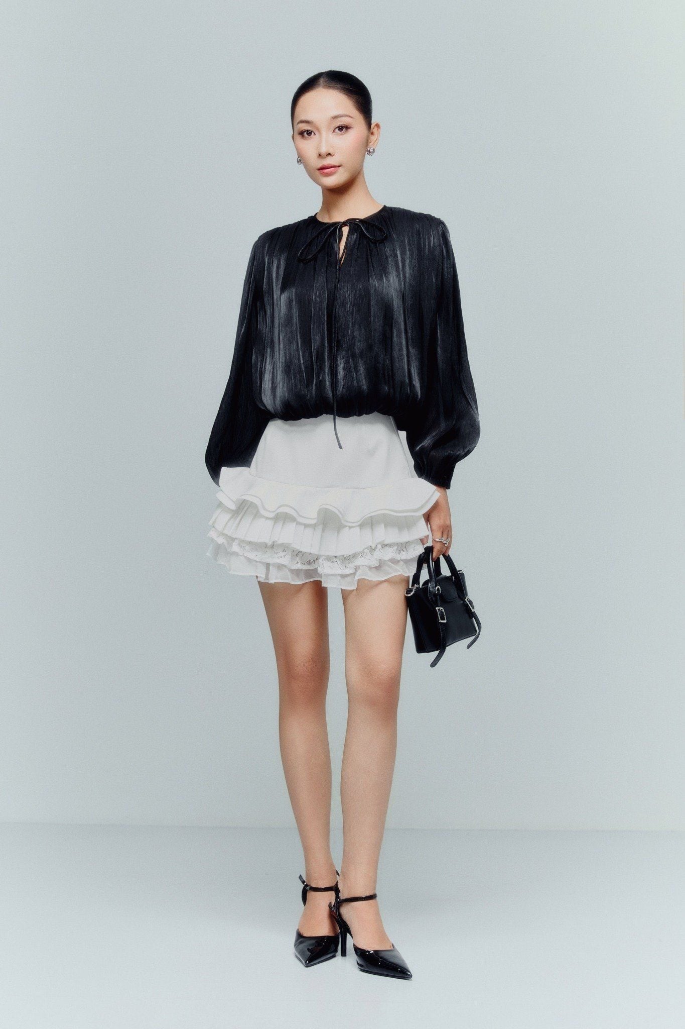 Chân Váy Ngắn Frilly Layers