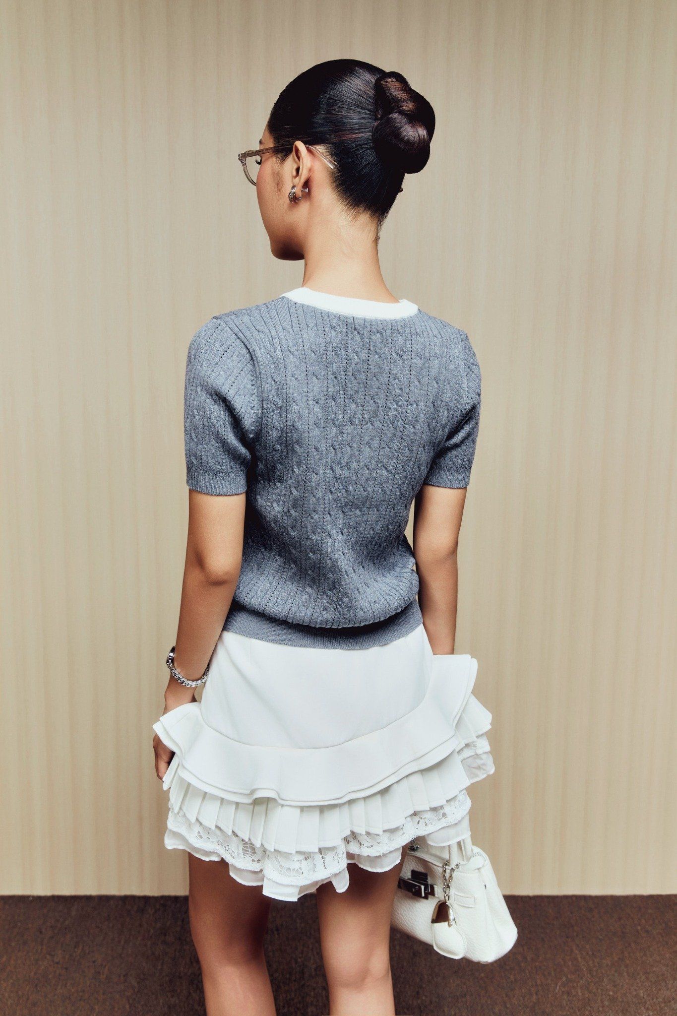 Chân Váy Ngắn Frilly Layers