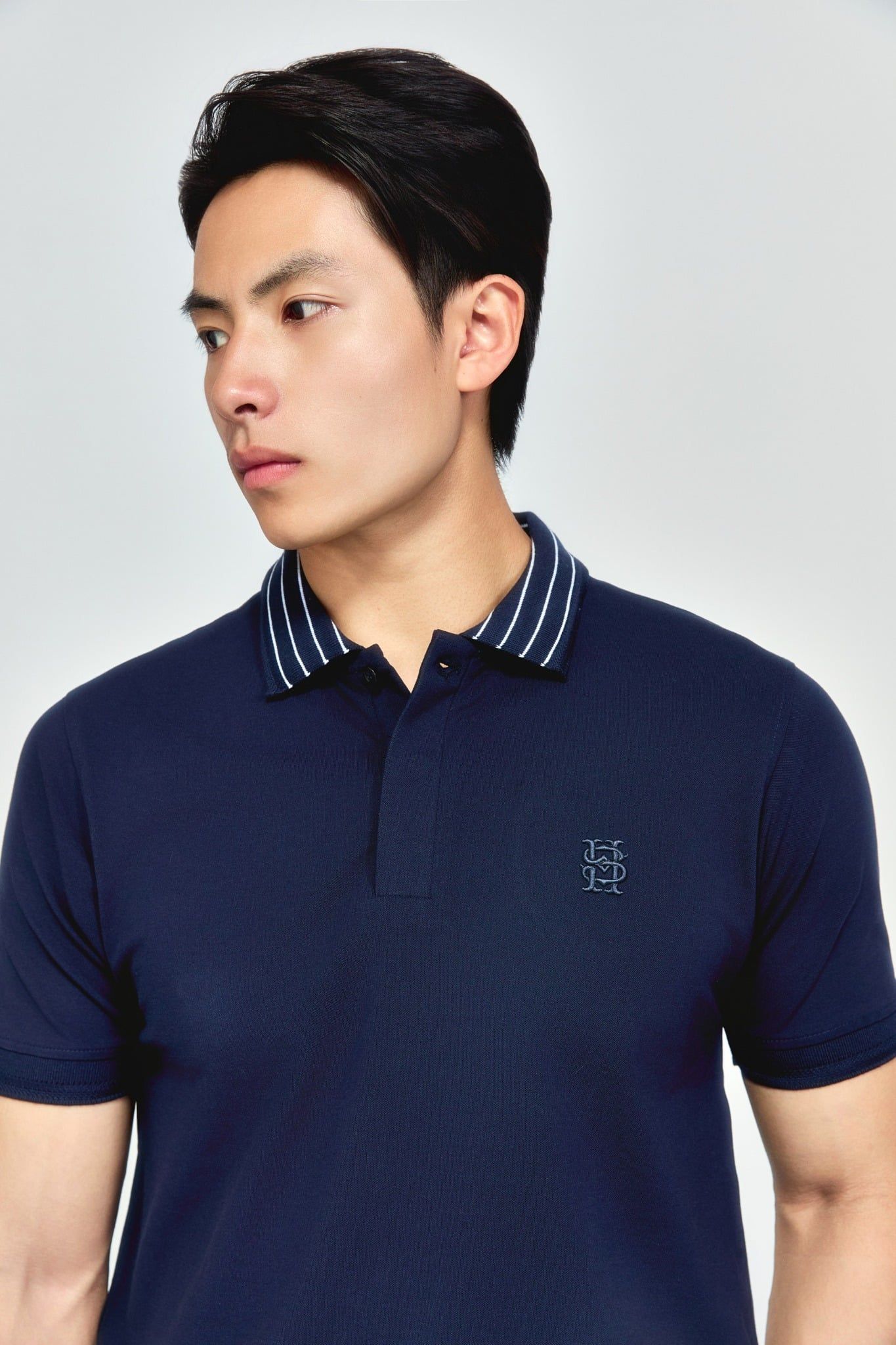 Áo Polo Slimfit Navy Wedding