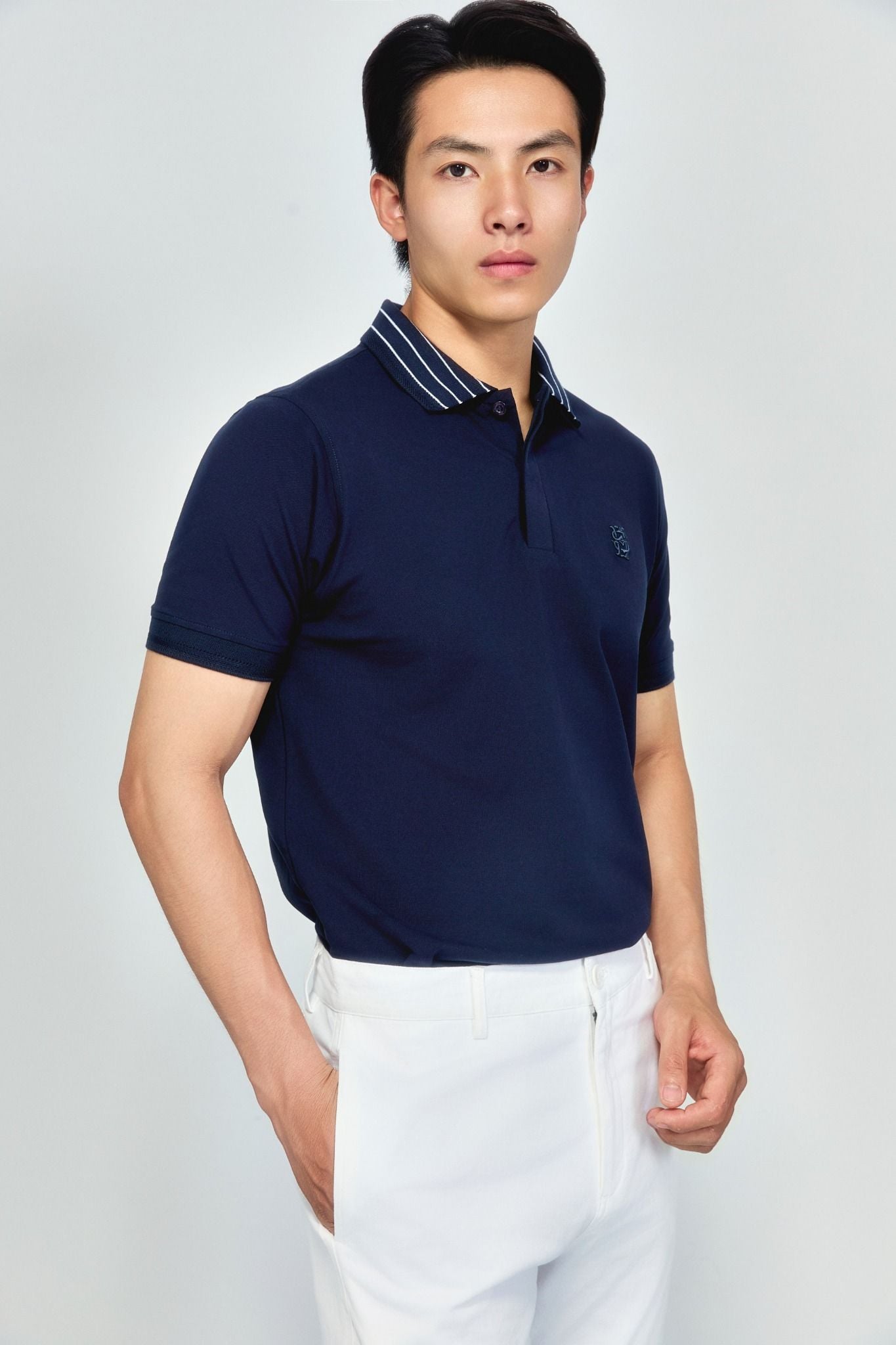 Áo Polo Slimfit Navy Wedding