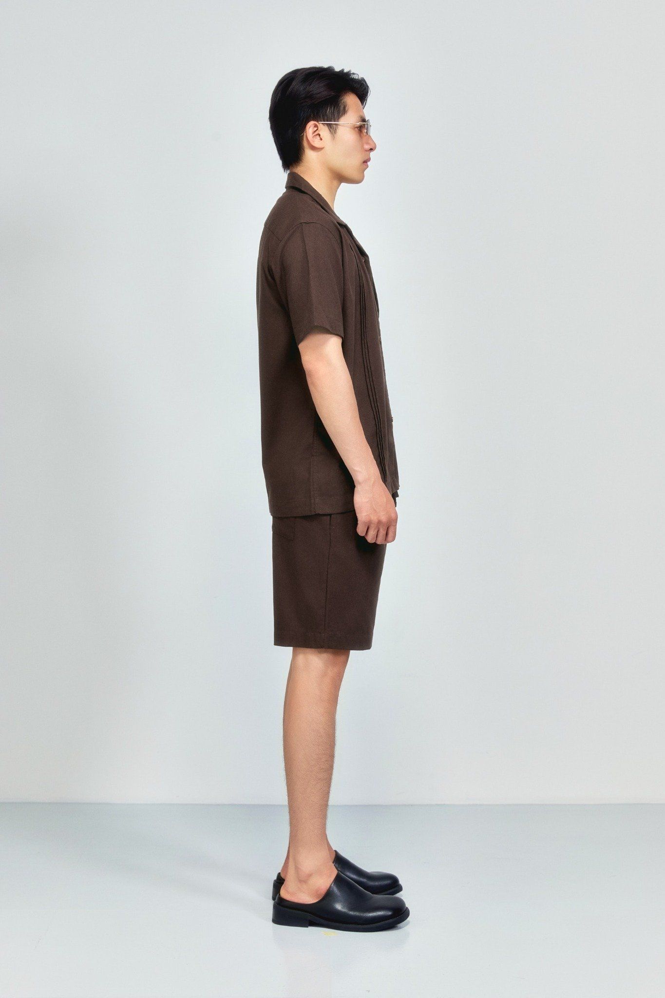 Set Cuban Shirt Short Linen Relaxed