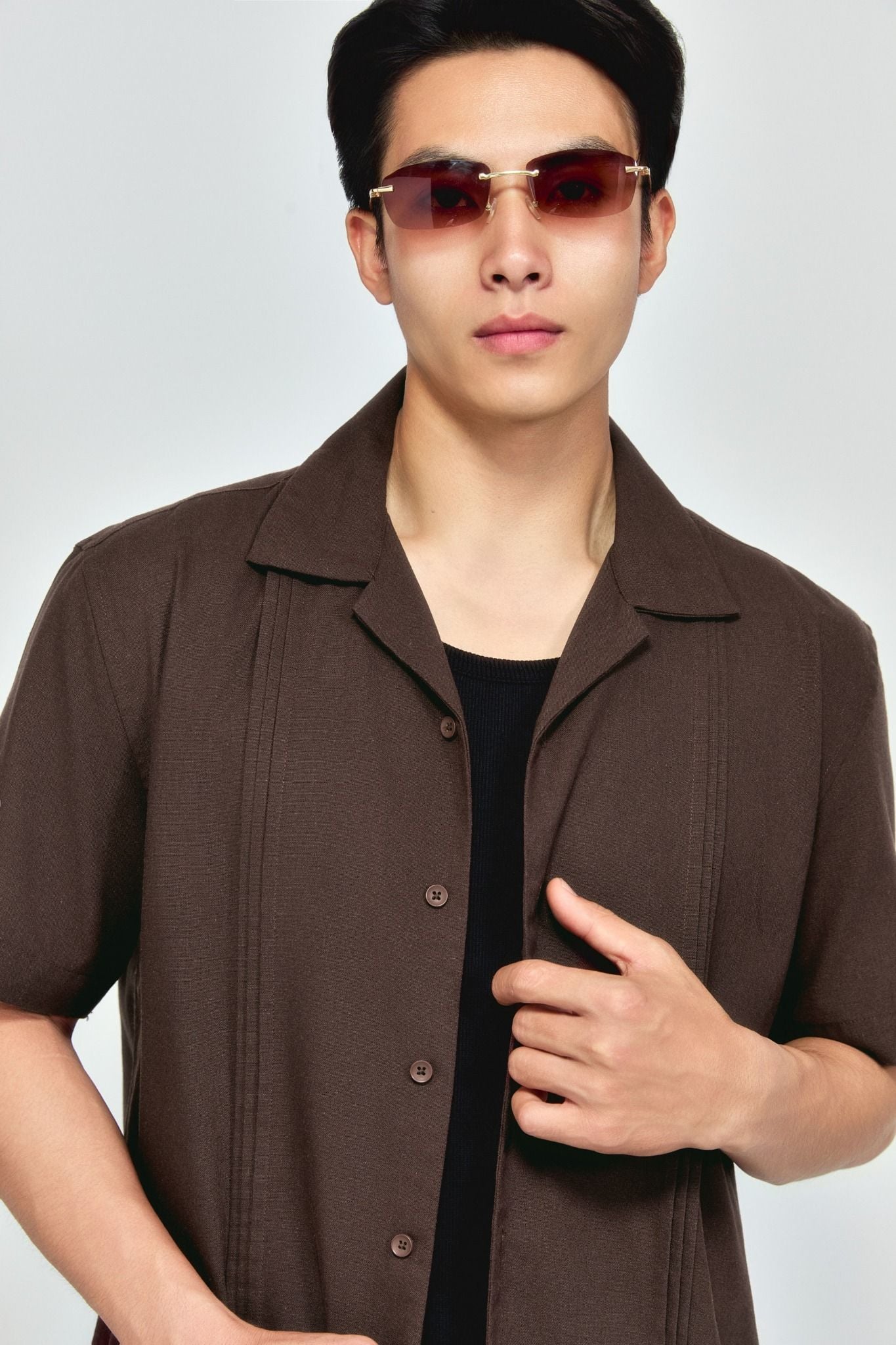 Set Cuban Shirt Short Linen Relaxed