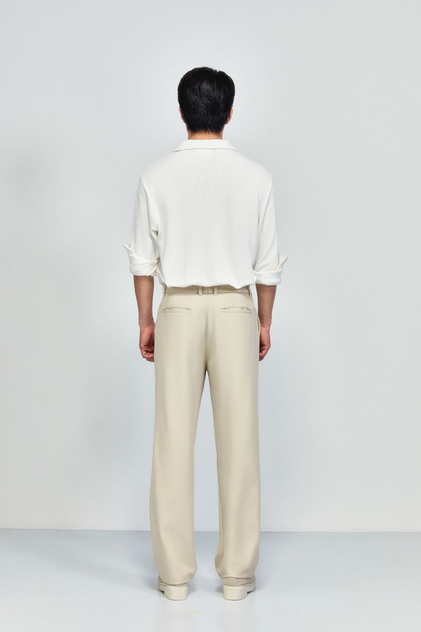 Quần Tây Straight Wedding Braid Loop