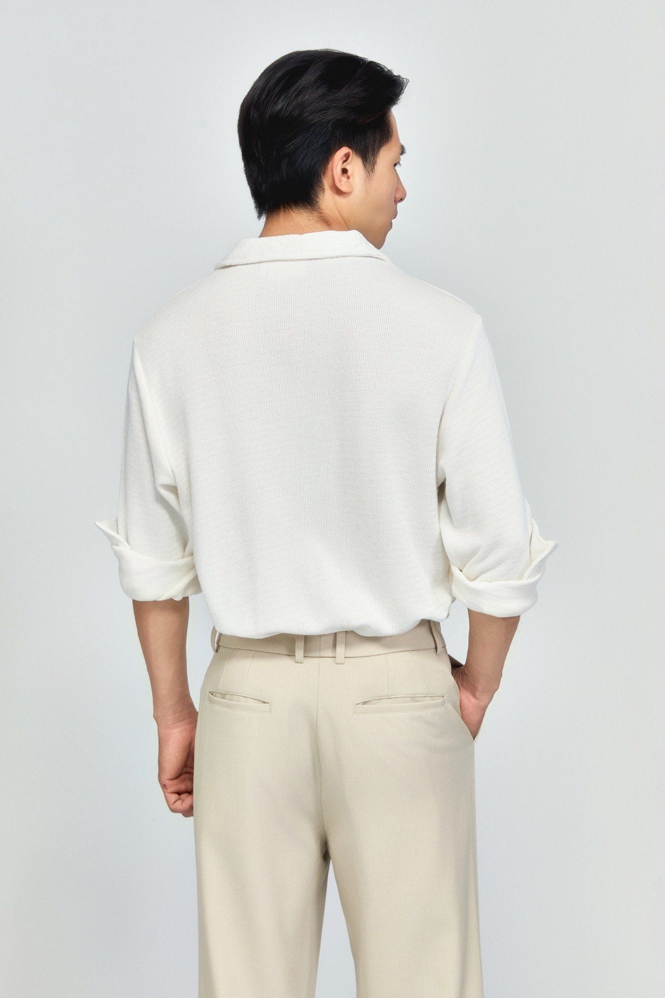 Áo Sơ Mi Relaxed Cuban Tay Dài Wedding