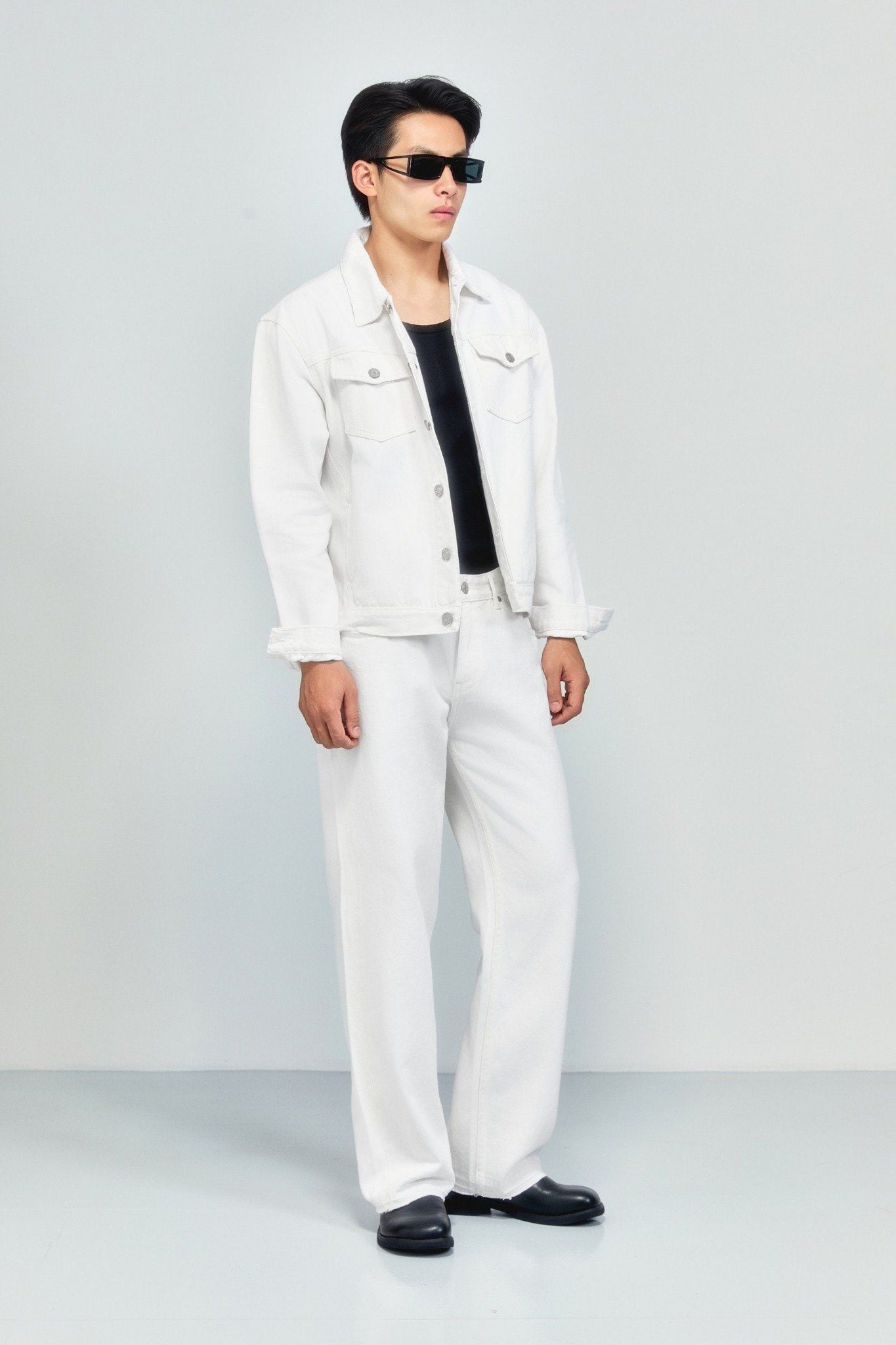  Áo Khoác Boxy Denim Trucker 