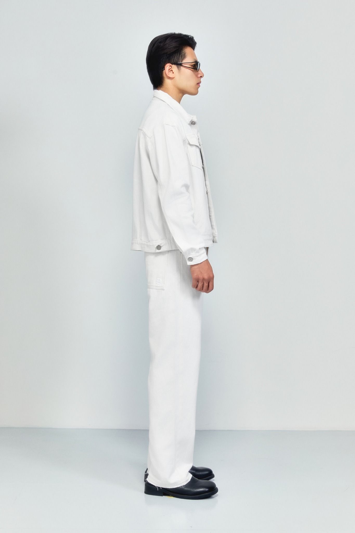 Áo Khoác Boxy Denim Trucker