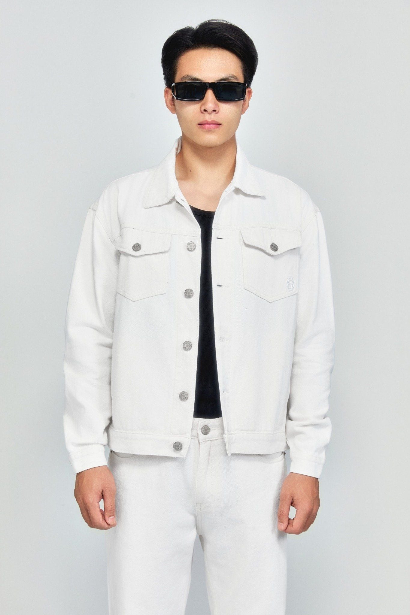  Áo Khoác Boxy Denim Trucker 